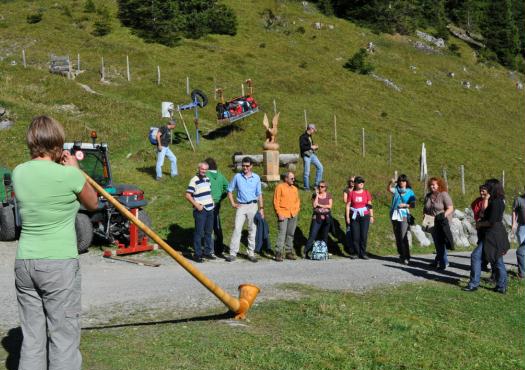 Alphornklnge - die einen kannten sie schon 2004 aus den Heubergen, fr andere war es neu
