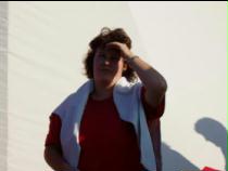 Therese mit Sonnenschutz Therese mit Sonnenschutz