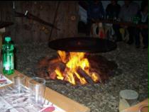 wegen aufkommender Klte wurde ab und zu krftig eingeheizt