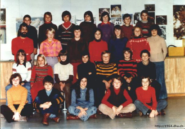 Bezirksschulklasse 1 A - 1976 Bezirksschulklasse 1 A - 1976