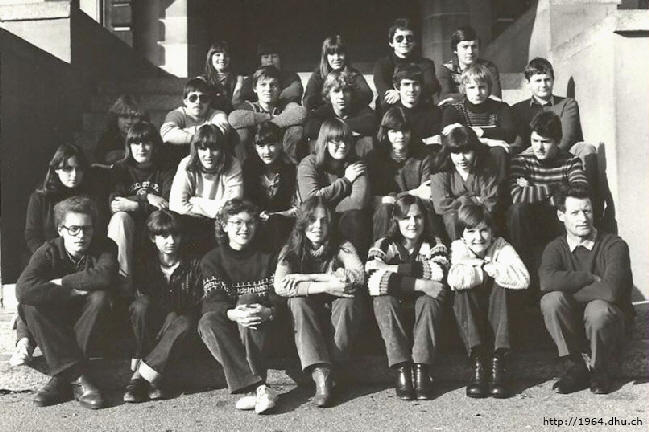 Bezirksschulklasse 4 B - 1979 Bezirksschulklasse 4 B - 1979